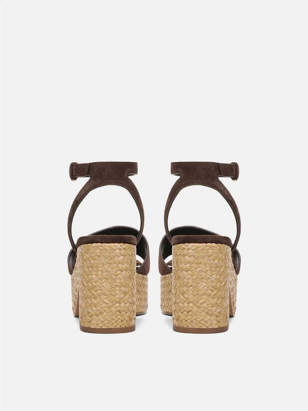 VINCE. Castella Suede Platform Sandal - Size US 6 - MSRP $350